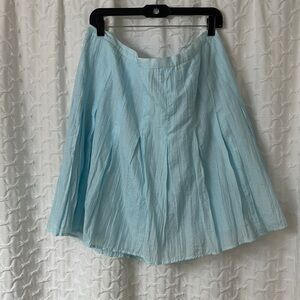 J. Jill Pastel Blue Sky Skirt